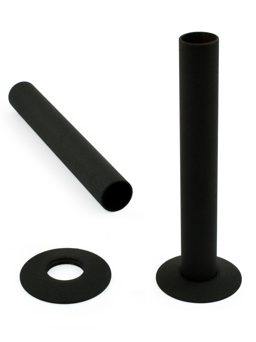 Reina Todi Black Towel Rail 800 x 260mm